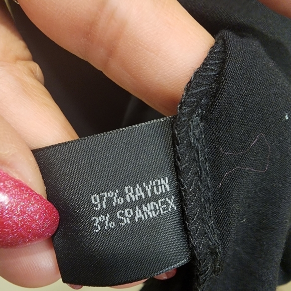 FLAIR Women's Black Turtlle Neck Long Sleeves Tshit size S NWT - Picture 4 of 9